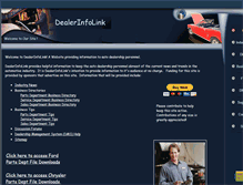 Tablet Screenshot of dealerinfolink.com